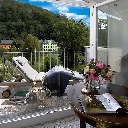 Apartmán Apartmenthaus Albrechtsburg Bad Schandau